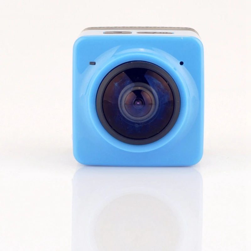 Mini sport cam CUBE360 Sports Action Camera 720P 360 degree F2 0 font b VR b
