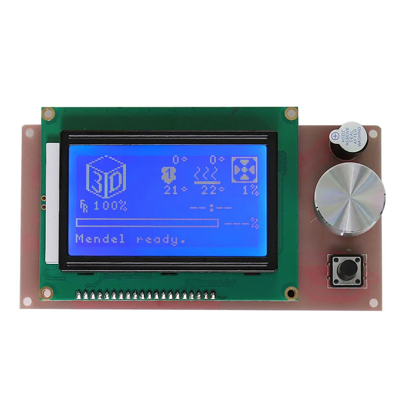 

New Anet LCD 12864 3D Printer Smart Display Screen DIY Controller RAMPS 1.4 LB88