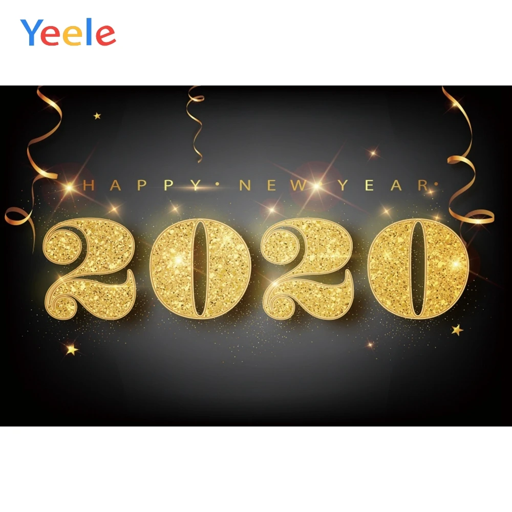 Yeele 2020 New Year Family Carnival Party Christmas Photography Backdrop Personalized Photographic Backgrounds For Photo Studio |