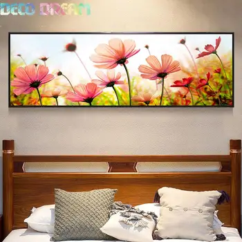 

Full Diamond Painting Romantic Pink Diy Diamond Embroidery A European Style Flower Decoration For Home A Hobby Gift For Family