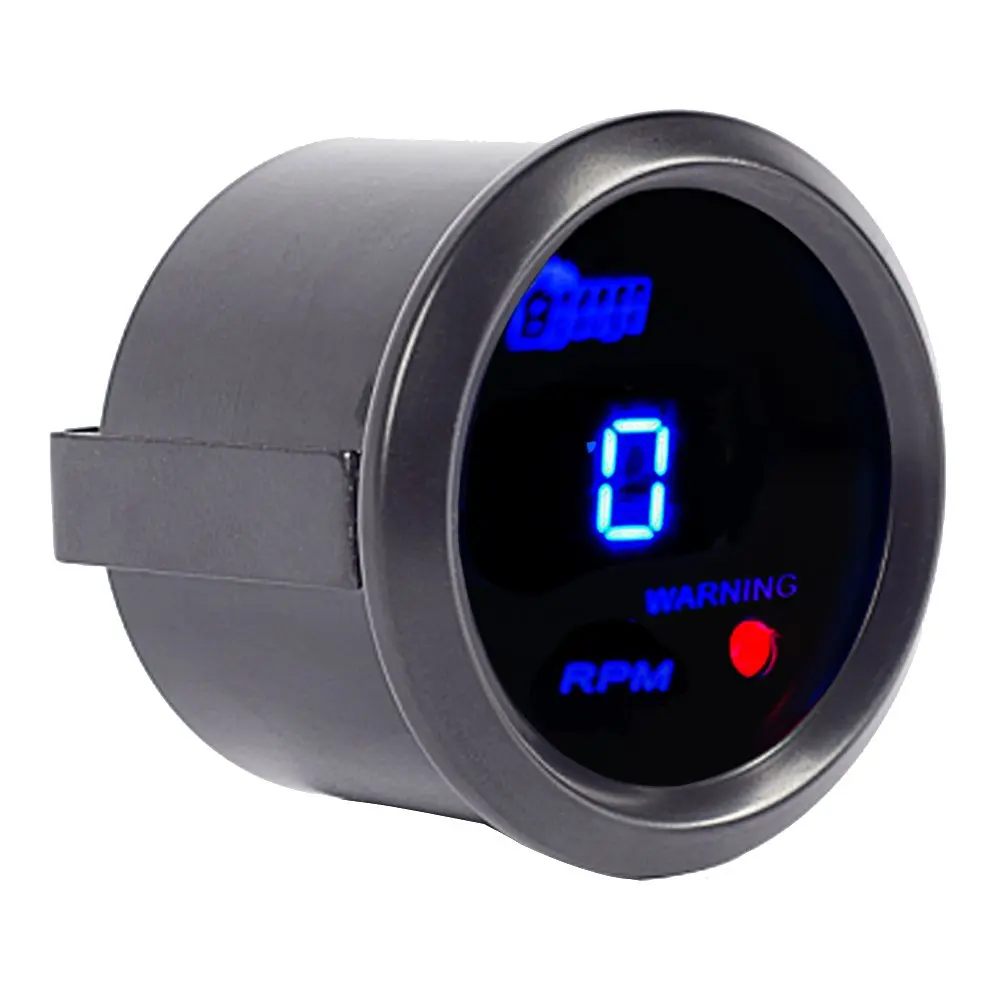 Car Auto Digital Tacho Tachometer LED Gauge Meter Blue Light auto gauge 52mm | Автомобили и мотоциклы