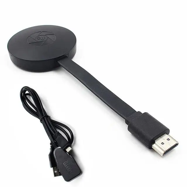 Android Wireless WiFi Display TV Dongle Receiver 1080P HD TV Stick Airplay Media Streamer Adapter Media For Google Chromecast 2