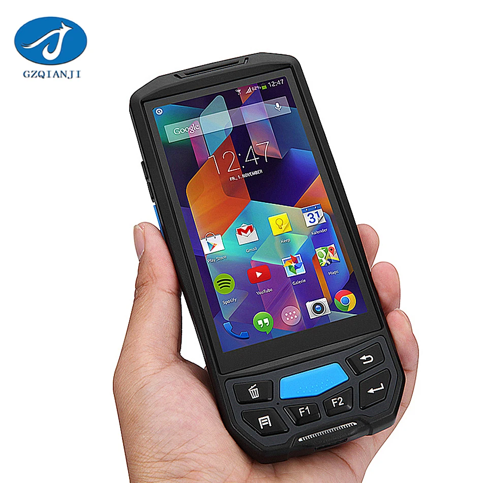 

PDA RFID Reader uhf rfid reader handheld rugged android phone with nfc Android 2D Barcode Scanner PDA Wireless Barcode Scanner