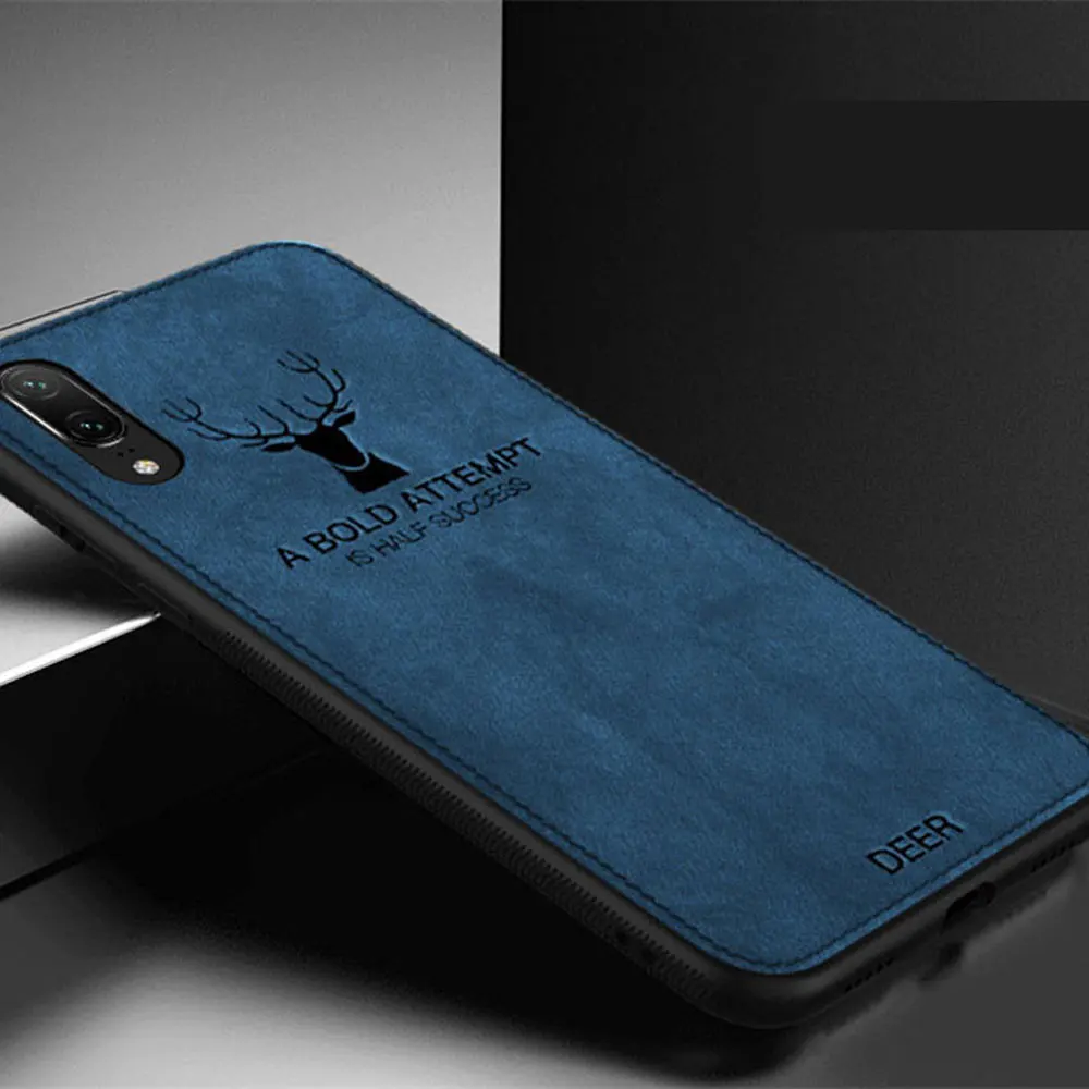 

FQYANG 3D Deer Patterned Cloth Silicone Case For XIAOMI 8 8SE 6X A2 MAX3 Cloth Texture Deer Soft TPU Case For REDMI 6 6A 6PRO