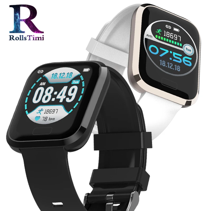 

Smart Watch Men Smart Bracelet Bluetooth/Waterproof Sport Watch Heart Rate Sleep Monitoring Health Fitness Tracker Android IOS
