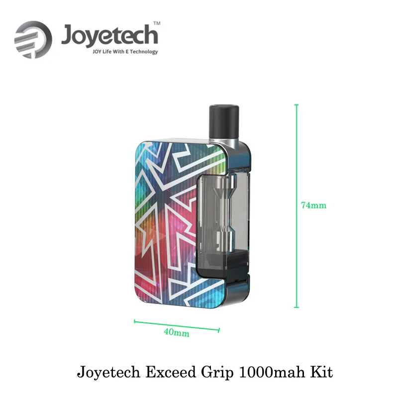 Электронная сигарета Joyetech Exceed Grip Starter Kit 1000 мАч 20 Вт 4 5 мл/3 мл|Системы нагревания