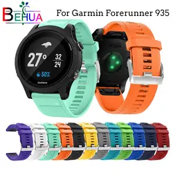 22 мм для Garmin Forerunner 935 smart watch Band с быстросъемным силиконовым удобным ремешком на запястье для Fenix5 5 plus Замена