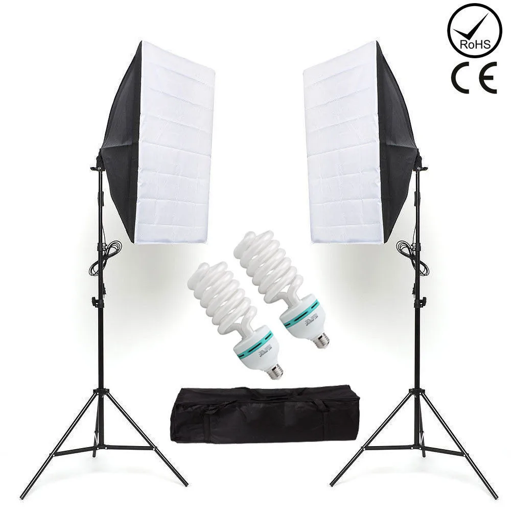 ZUOCHEN 2x135W Photo Studio Lighting Kit 20