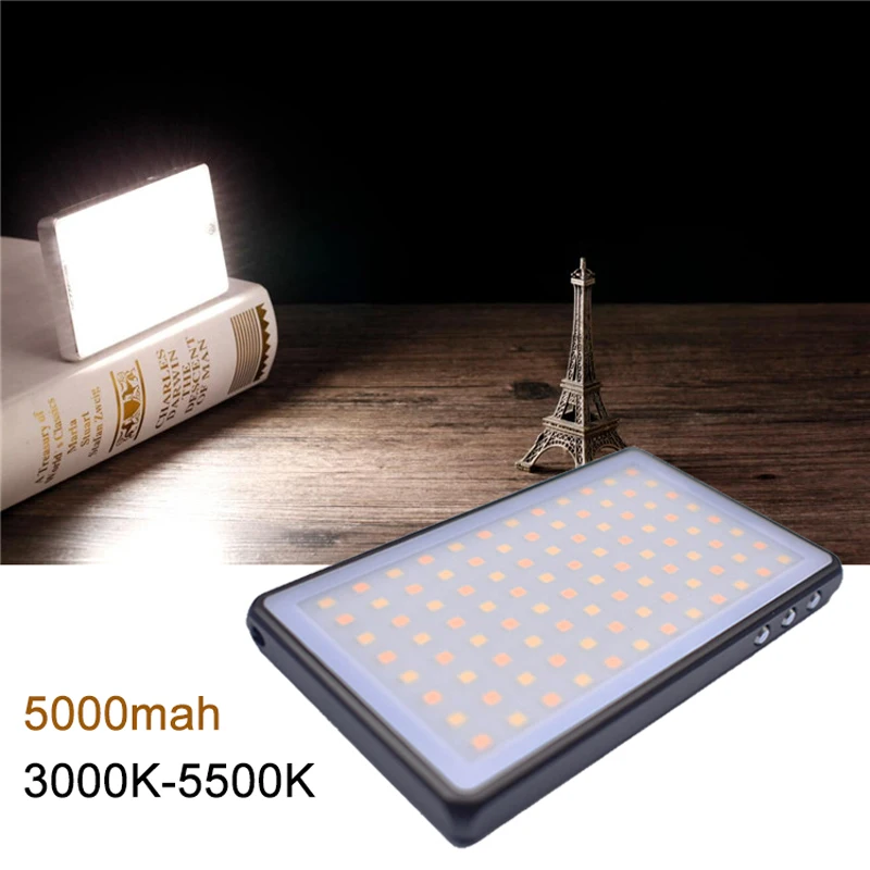 Budдизman FL 120R LED Видео свет 5000mah 3000 K 5500 освещение для студийной видео Vlog камеры Youtube