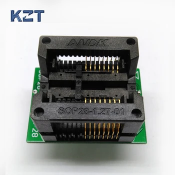 

SOP16 SOIC16 SO16 to DIP16 Programming Socket Pitch 1.27mm 300mil IC Body Width 7.5mm Test Socket Adapter