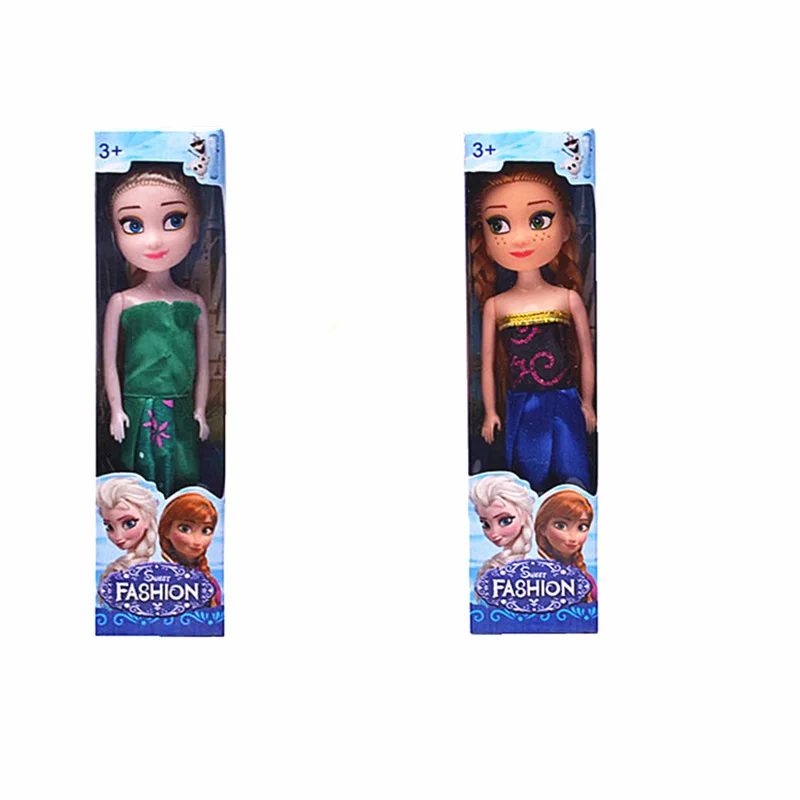 Disney Toys Frozen Princess Movie Cartoon Model Anna and Elsa Doll 17cm Girl CosPlay PVC Action Figure Birthday Party Gifts Disney Toys Frozen Princess Movie Cartoon Model Anna and Elsa Doll 17cm Girl CosPlay PVC Action Figure Birthday Party Gifts