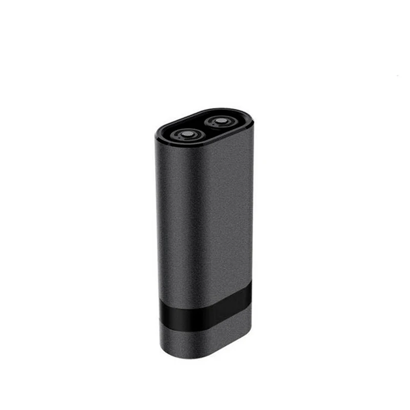 VTIN мини беспроводные Bluetooth 5,0 наушники с шумоподавлением HiFi стерео водонепроницаемые наушники с микрофоном портативная зарядная коробка - Цвет: Черный