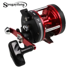 Sougayilang Троллинг Рыболовная катушка правая рука рыболовная спиннинговая катушка 5 шариковых подшипников морские катушки для литья