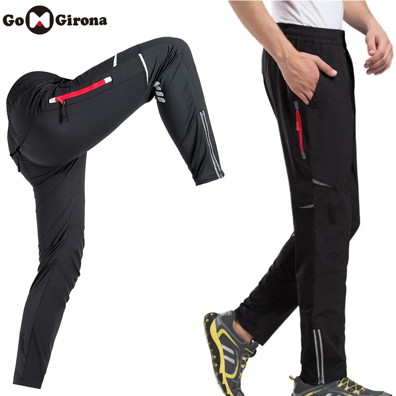 

Men Women Bicycle Trousers Reflective Breathable Summer Bike Cycling Pants Riding Clothing Bicycle Fishing Fitness Trousers