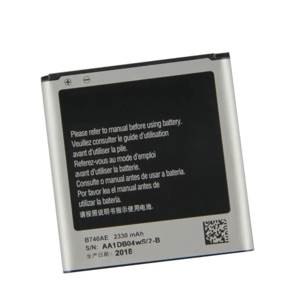

Authentic Battery B740AE 2330mAh For Samsung S4 Zoom SM-C1010 C105 NX3000 B740AE I939D S4zoom C1010 B740AC Replacement Battery