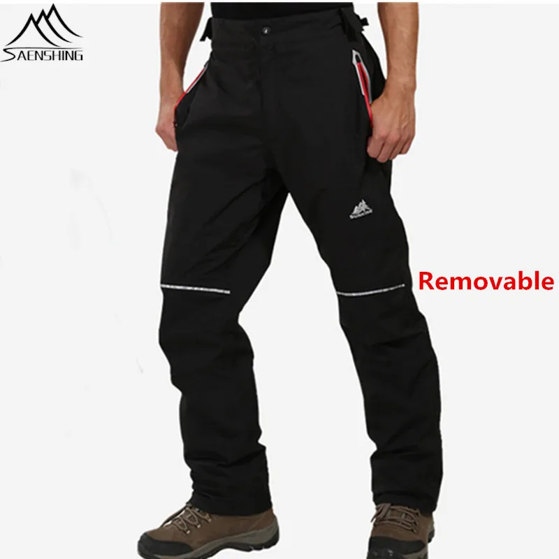 SAENSHING Ski Pants Men Winter Waterproof Ski Snowboard
