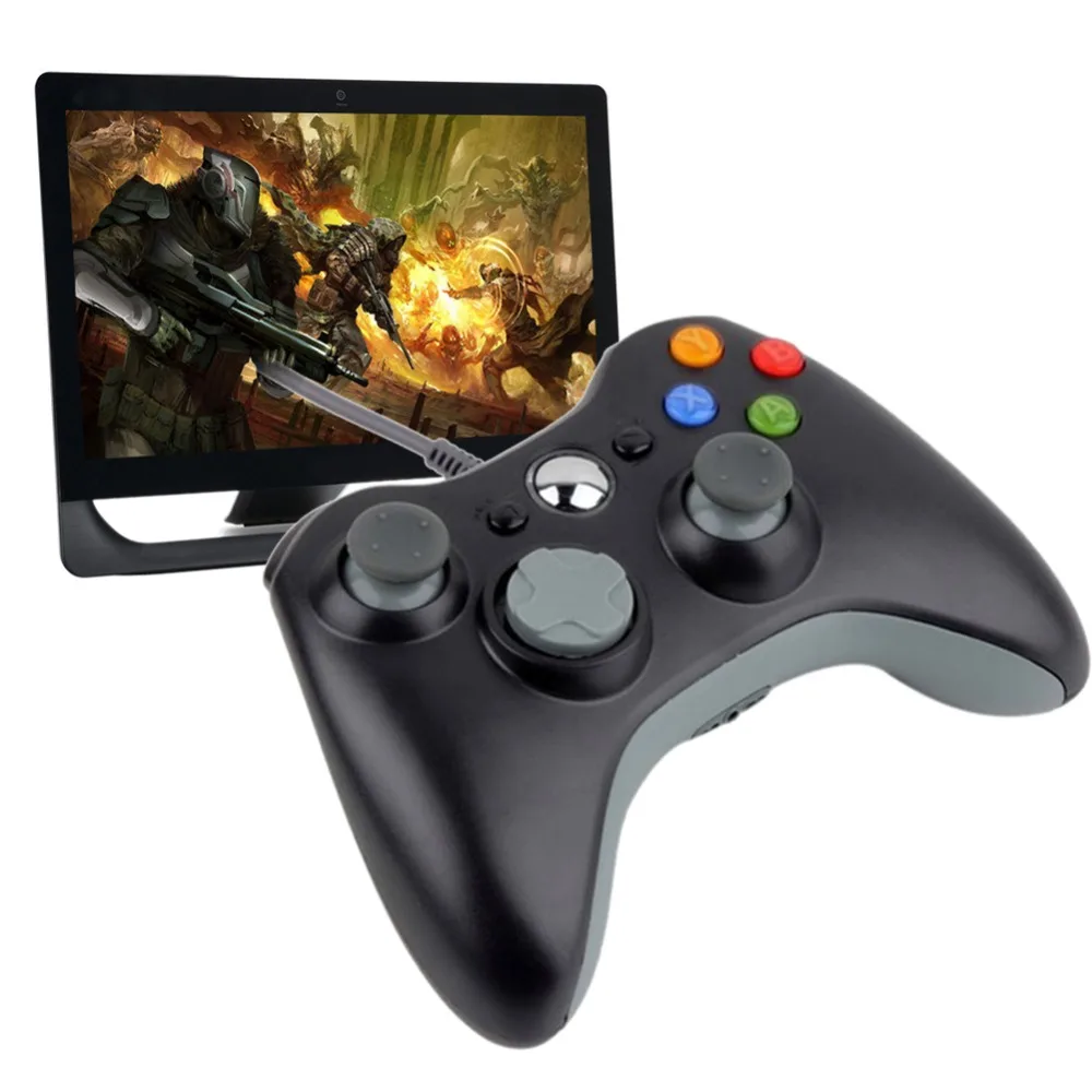 

Wired USB Gamepad Joypad gaming Controller For Xbox 360 Xbox 360 Slim and Win7 PC Game Accessories