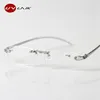 UVLAIK TR90 Reading Glasses Rimless Men Women Ultra-light Frameless Reading Glasses Spectacles Glasses 1.5 2.0 2.5 3.0 3.5 4.0 ► Photo 1/6