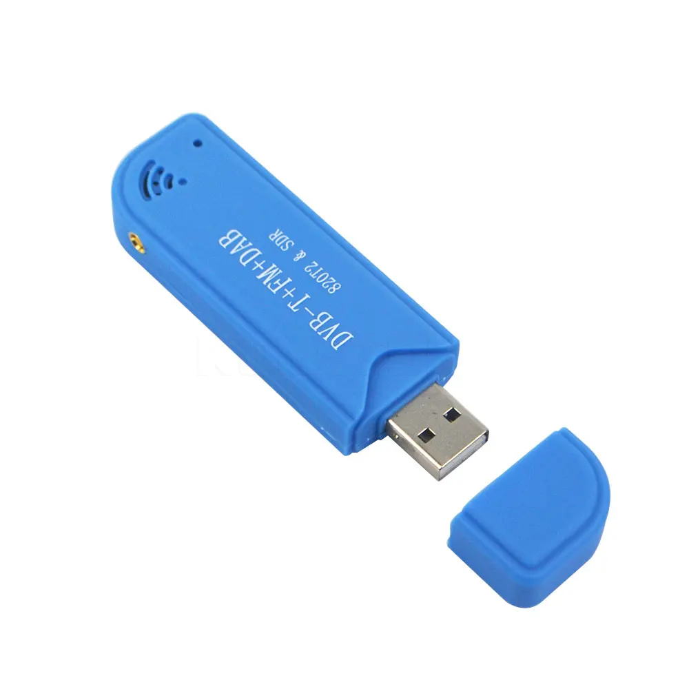 Kebidumei цифровой USB 2,0 ТВ Stick SDR тюнер ресивер Спортивная мини-видеокамера на оборудование ТВ DVB-T+ DAB+ FM RTL2832U+ R820T2