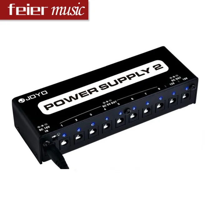 JOYO JP 02 Audio Power Supply Compact Size For DC 9V/12V/18V Guitar Pedal LED Display includes