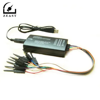 

2C SPI CAN Uart LHT00SU1 Virtual Oscilloscope Logic Analyzer USB Connection Line Testing Clamp 128M Memory