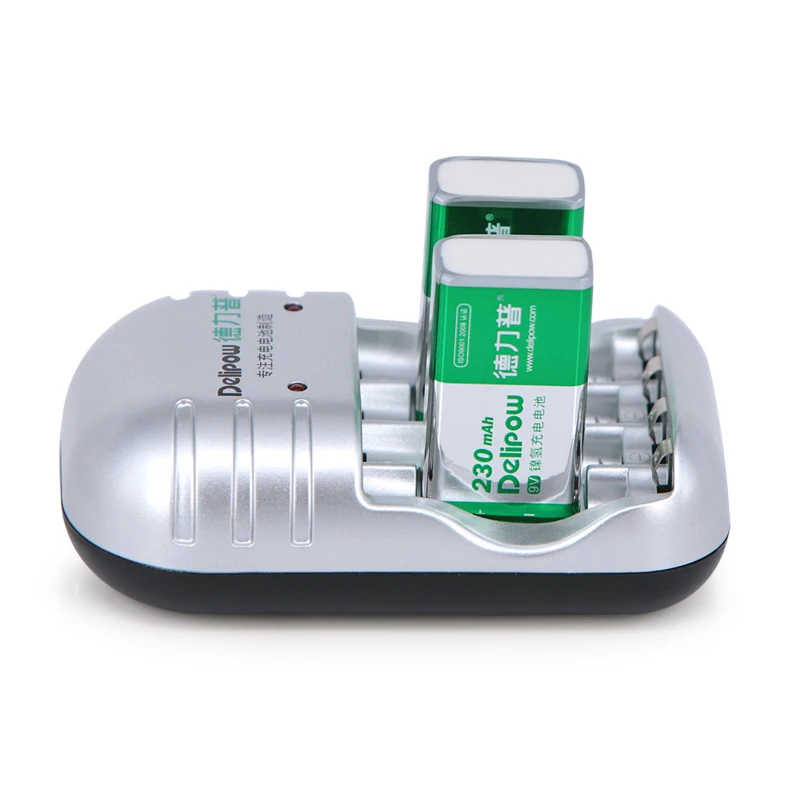 Carregador de Bateria Microfone sem Fio Célula de Bateria Universal Multímetro Delipow 9 v Recarregável Li-ion No. 5 7 - Image 2