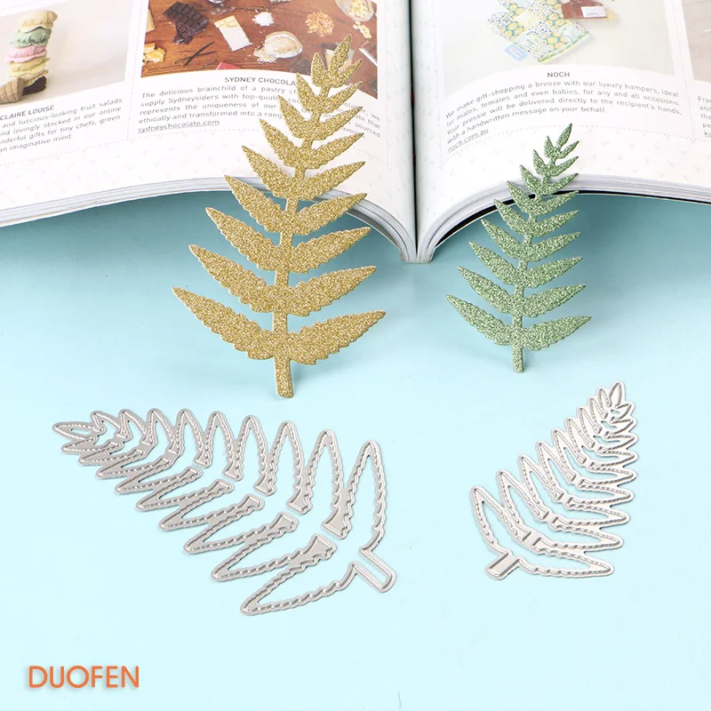 

030164030165 Bush leaf branch stencil metal Cutting dies for DIY papercraft project Scrapbook Paper Album greeting cards