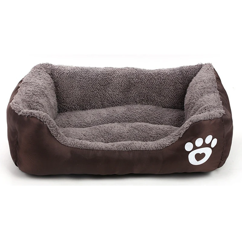 

Warming Pet Dog Bed Soft Material Nest Puppy Cat Cushion House Fall Winter Warm Kennel Mat Sofa Large Medium Dogs House Baskets