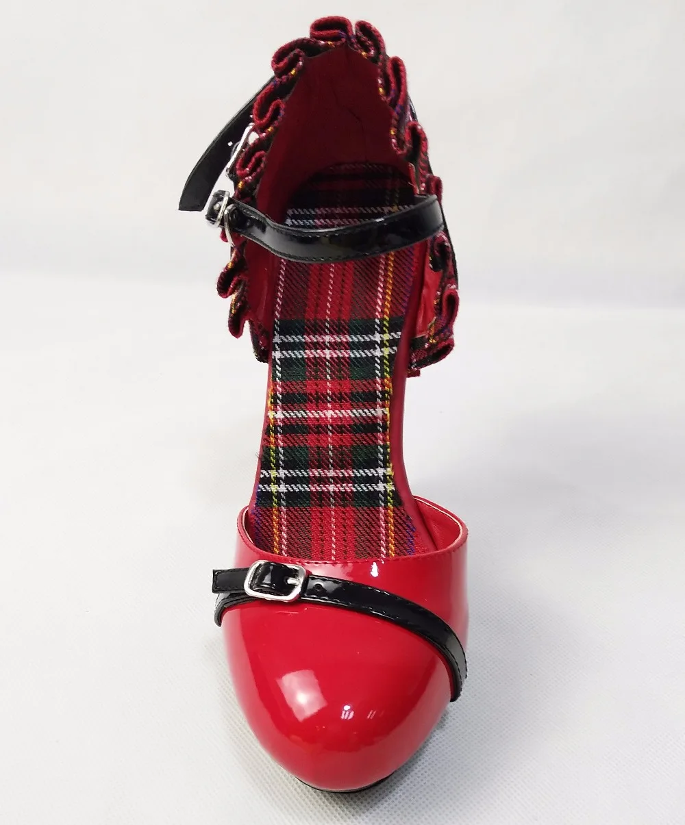 Unique stage performance bag with super high and 13cm single shoes, model small size runway Dance Shoes