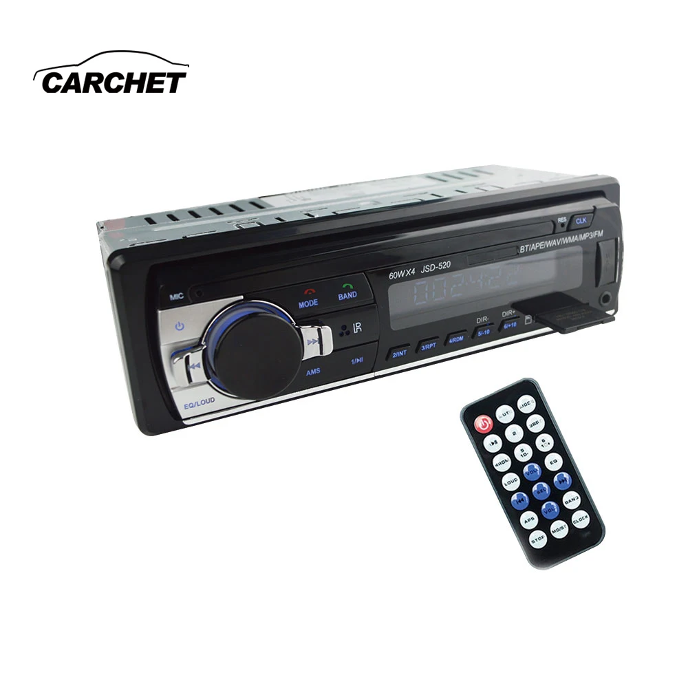 CARCHET 2 5 дюймовый Автомобильный MP3 плеер Bluetooth Электроника 12V Аудио в тире