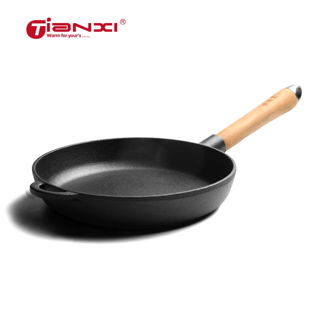 Pans Non Stick Frying Cast Iron Frying Pan Uncoated Nonstick Pan Pig