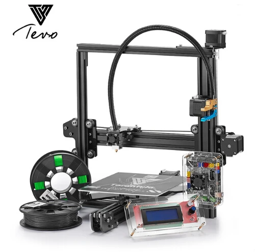 

2018 Germany TEVO Tarantula I3 Aluminium Extrusion 3D Printer kit printer 3d printing 2 Rolls Filament 1GB SD card LCD As Gift