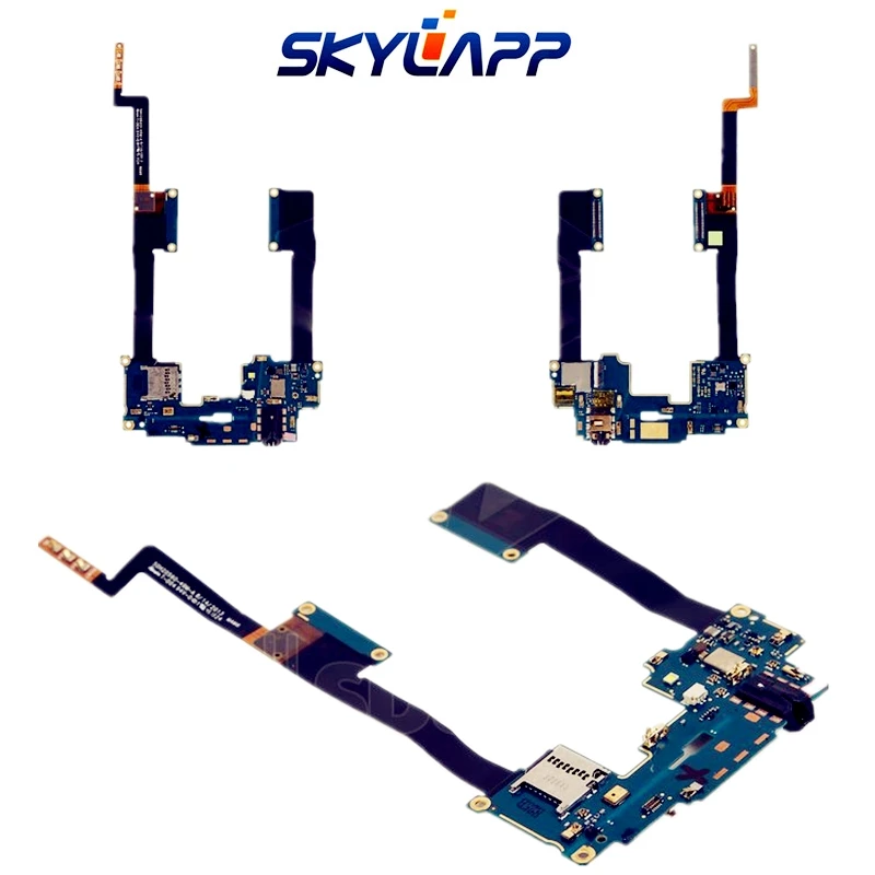 Flat-Cable-for-HTC-One-Max-803n-Cell-Phone-headphone-connector-with-components-with-memory-card-connector_