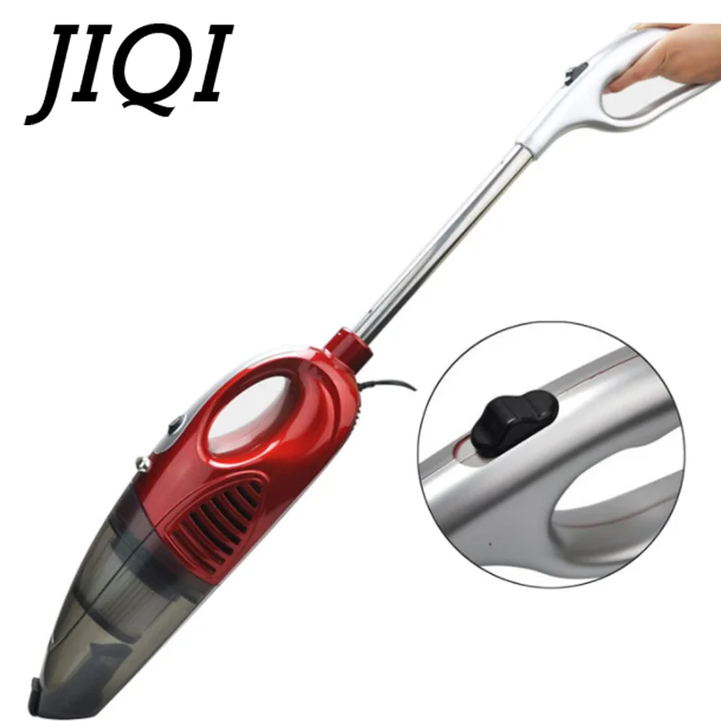 JIQI Rod Vacuum Cleaner Handheld Dry Suction Sweeper Bed Mites Catcher Home Auto Car Dust Collector Aspirator Brush EU | Бытовая