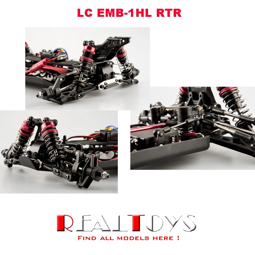 LC гоночный 1/14th EMB-1HL электрическая щетка power внедорожный RC Buggy RTR