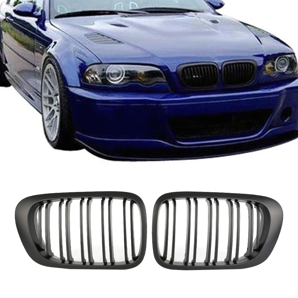 Racing Grills Fit for BMW E46 318I 320I 325I 330I 98 02 Front Air