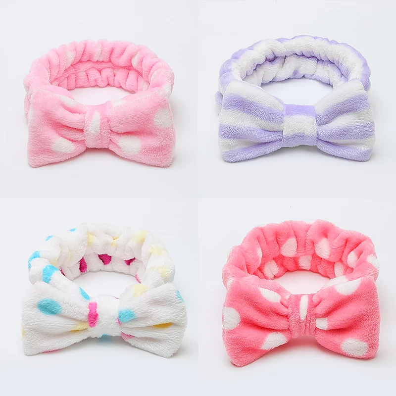 soft headband with bow