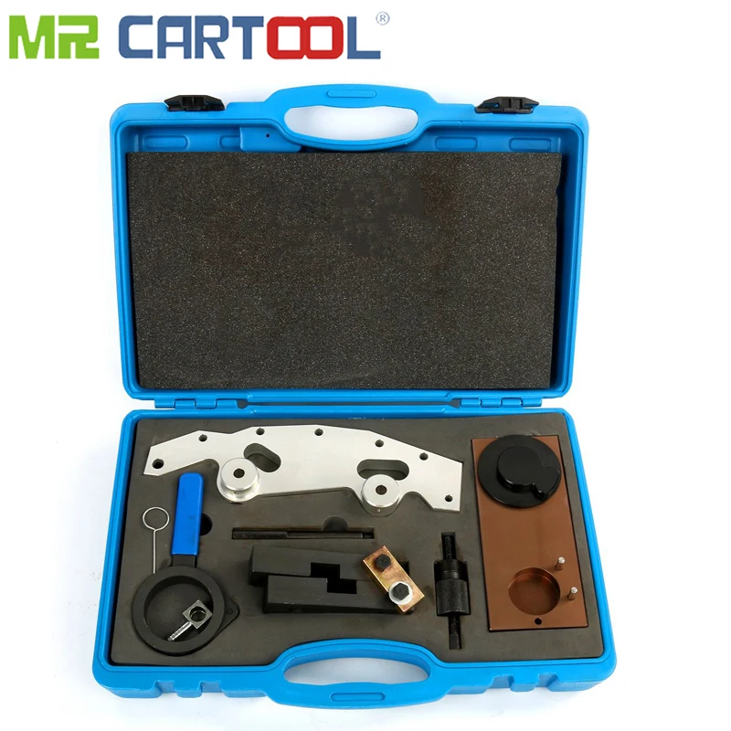 

MR CARTOOL Engine Timing Tool Kit for BMW M52 M54 M56 M52TU 6 Cylinder Single and Double Vanos