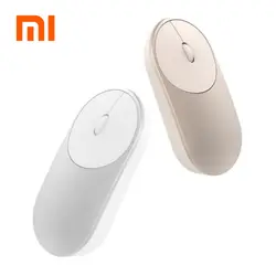 Оригинальный Xiaomi mi беспроводной мышь Портативный Игровые Мыши 2,4 ГГц Wi Fi Bluetooth 4,0 управление подключения Alu Ми ниум Сплав ABS материал