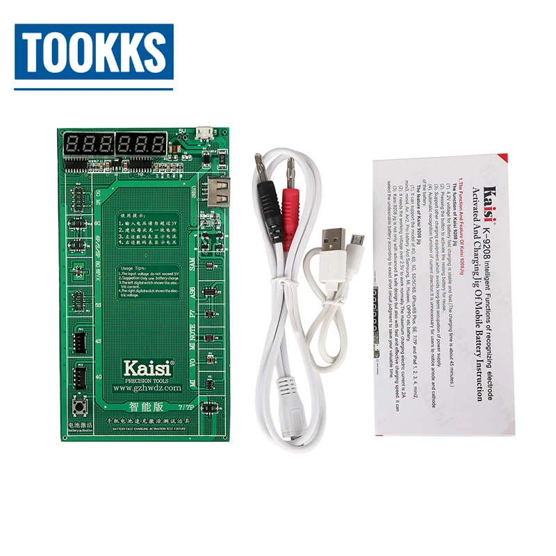 Kaisi K-9208 Батарея активации заряд доска Дисплей кабель джиг для iPhone huawei мобильных телефонов и iPad