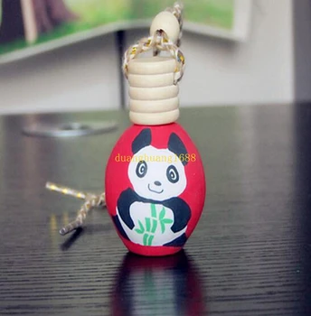 

Creative new soft clay car perfume empty bottle pendant#24