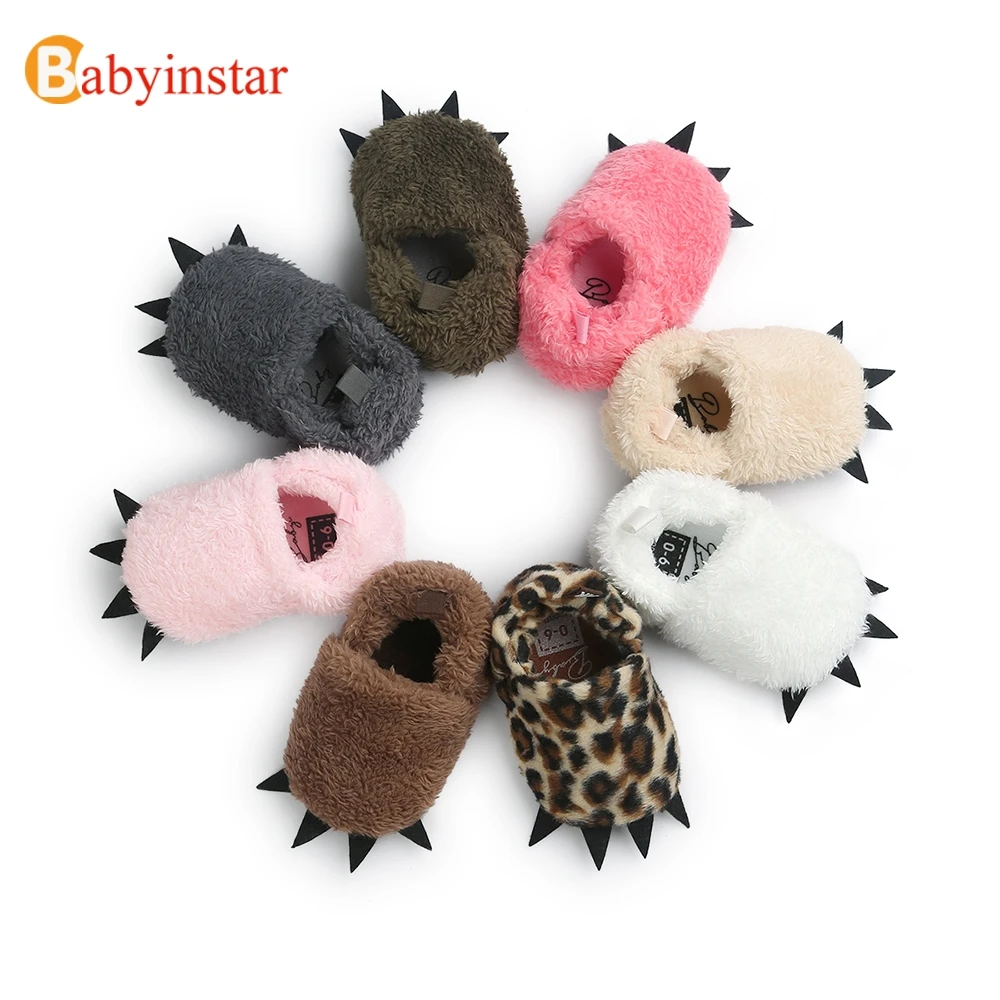 

Winter Warm Baby Shoes Cute Animal Claws Toddler Casual Shoes Infant Footwear Soft Newborn Boys Girls First Walkers