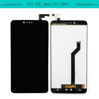 

Tested 1pcs/lot For ZTE ZMax Pro Z981 Full LCD With Touch Screen Glass Digitizer Sensor Assembly Free Shipping