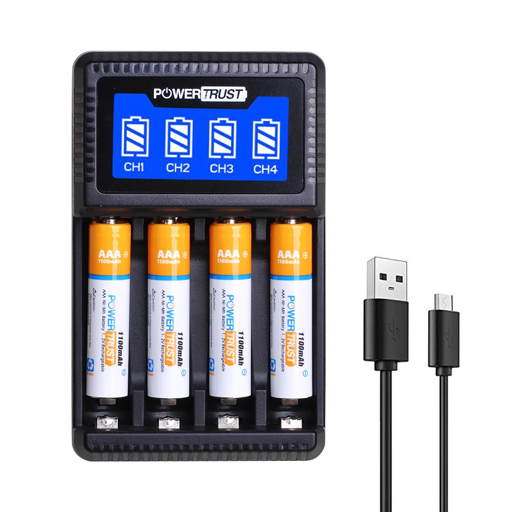 with Charger Olympus C-1 Digital Camera Battery Charger Replacement for 4 AA NiMH 2800mAh Rechargeable Batteries