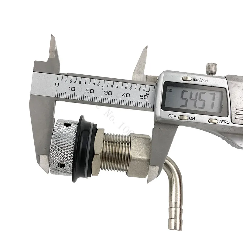 Хвостовик Крана Пива с 8 мм локоть парикмахера, Хромированная Пластина латунный хвостовик G5/8 для регулируемого крана разливного пива диспенсер для домашнего пивоварения