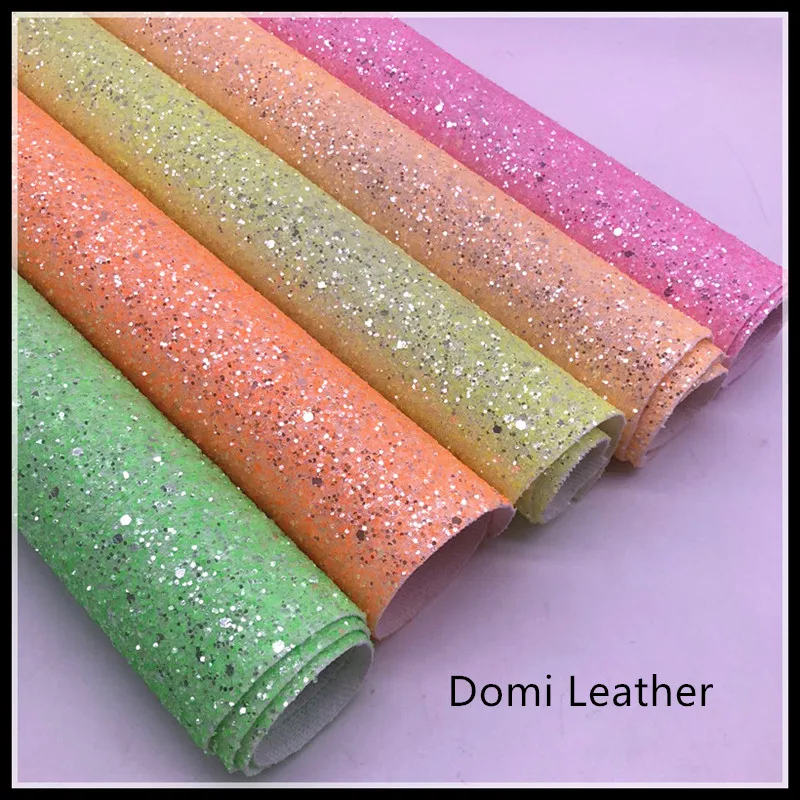 Pastel Chunky Glitter Fabric (6)