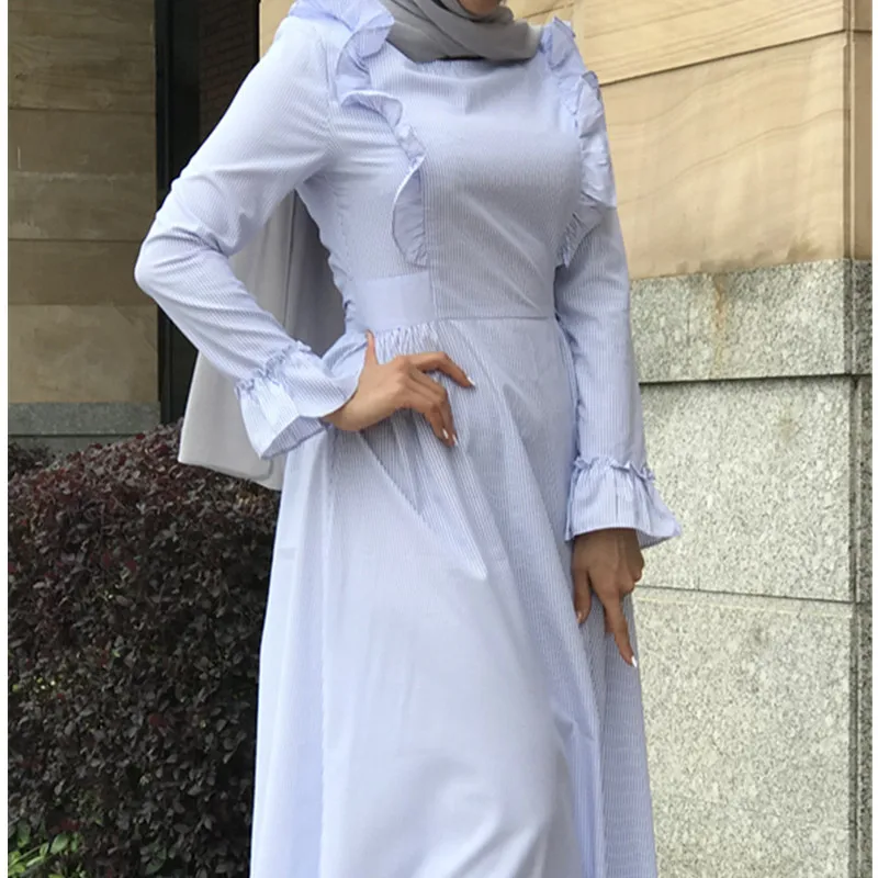 Новый Кафтан абайя Дубай Турция мусульманское платье Рамадан Caftan Marocain Абая для