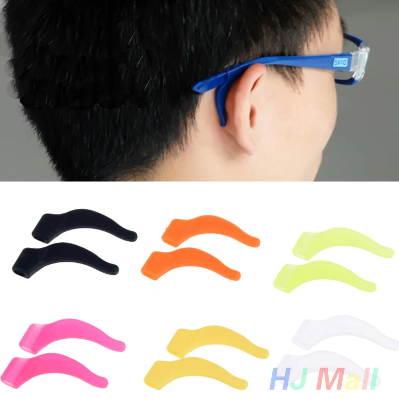 

20 Pair Silicone Reading Eye Glasses Sunglasses Temple Tip Ear Hooks Grip Holder Eyeglasses Eyewear Ear Lock Anti Slip