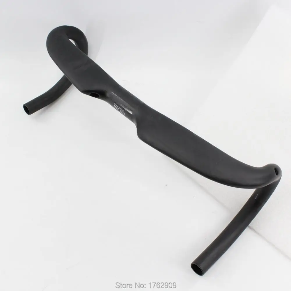 

Newest glossy black logo Road bike matt UD full carbon fibre bicycle handlebar carbon bent bar 31.8*400/420/440mm