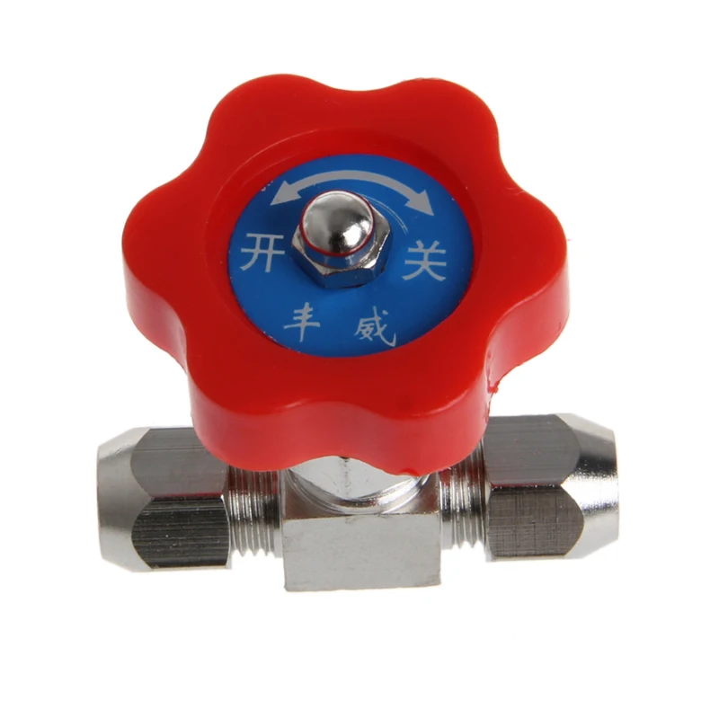 

Durable Tube Nickel-Plated Brass Plug Needle Valve OD 6mm/8mm/10mm
